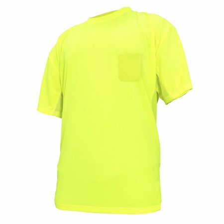 GENERAL ELECTRIC HV Safety TShirt, Short Sleeve Breathable Mersh S GS106GS